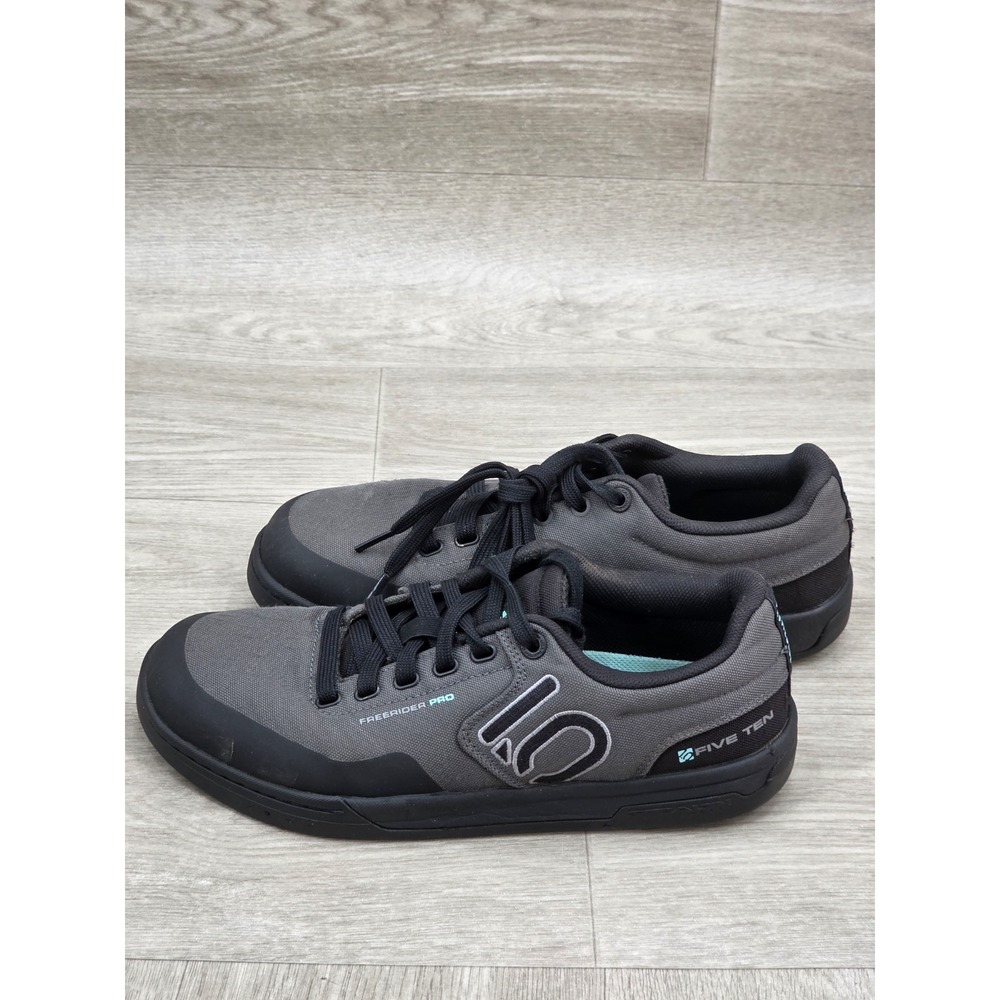 Five Ten Freerider DLX Flat Men's Shoes - Black/Gray - Size 9.5 IF7419